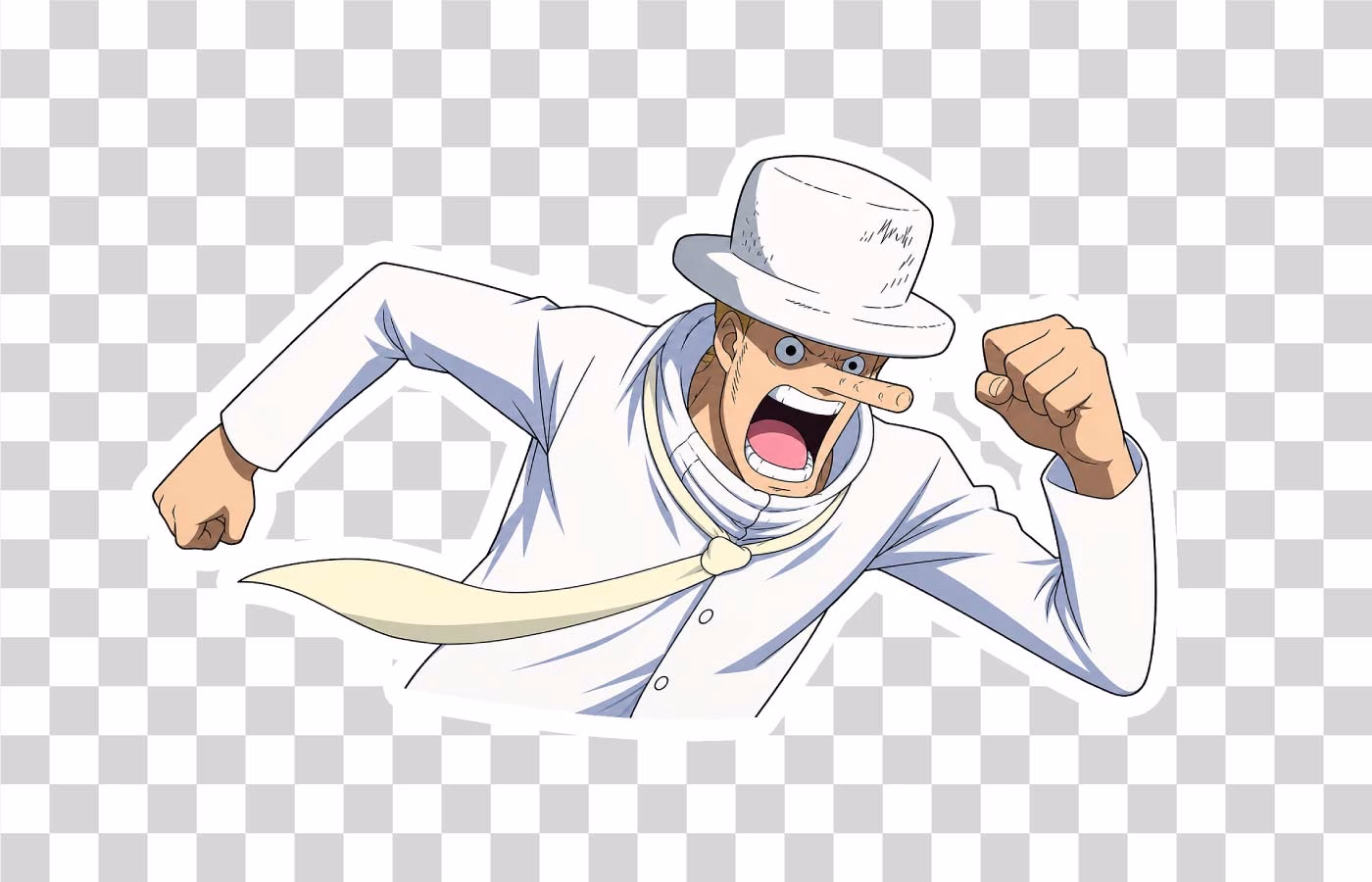 Kaku from Running Sticker png