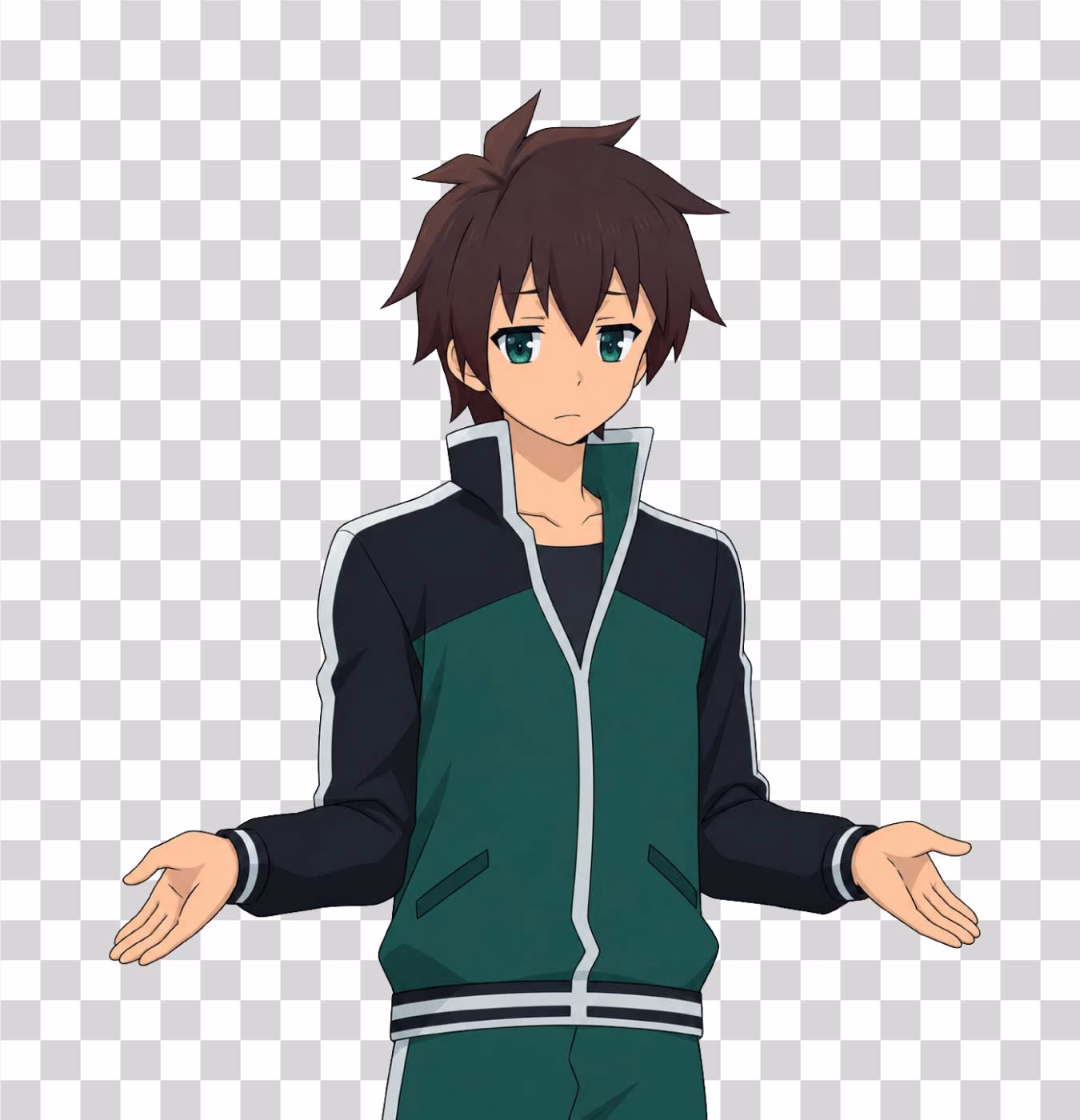 Kazuma Sato Half Body KonoSuba