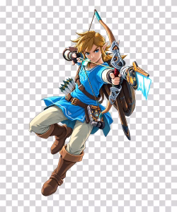 Link Using an Arrow, The Legend of Zelda Character, Transparent PNG Link-Using-an-Arrow