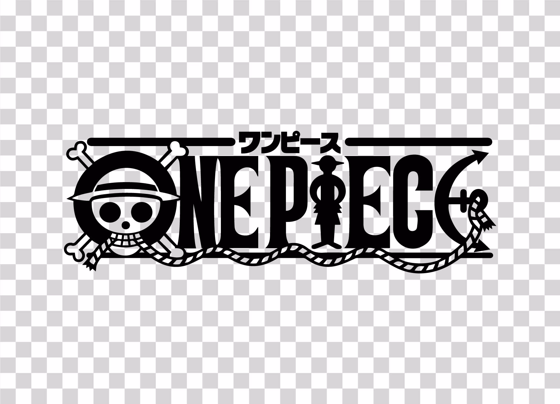 One Piece Black Logo