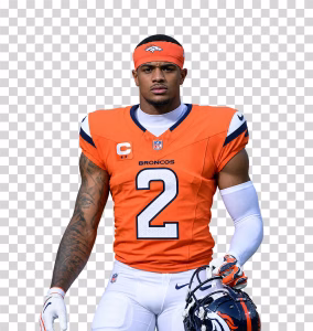Pat Surtain II, Denver Broncos NFL Cornerback, Transparent PNG Pat Surtain II