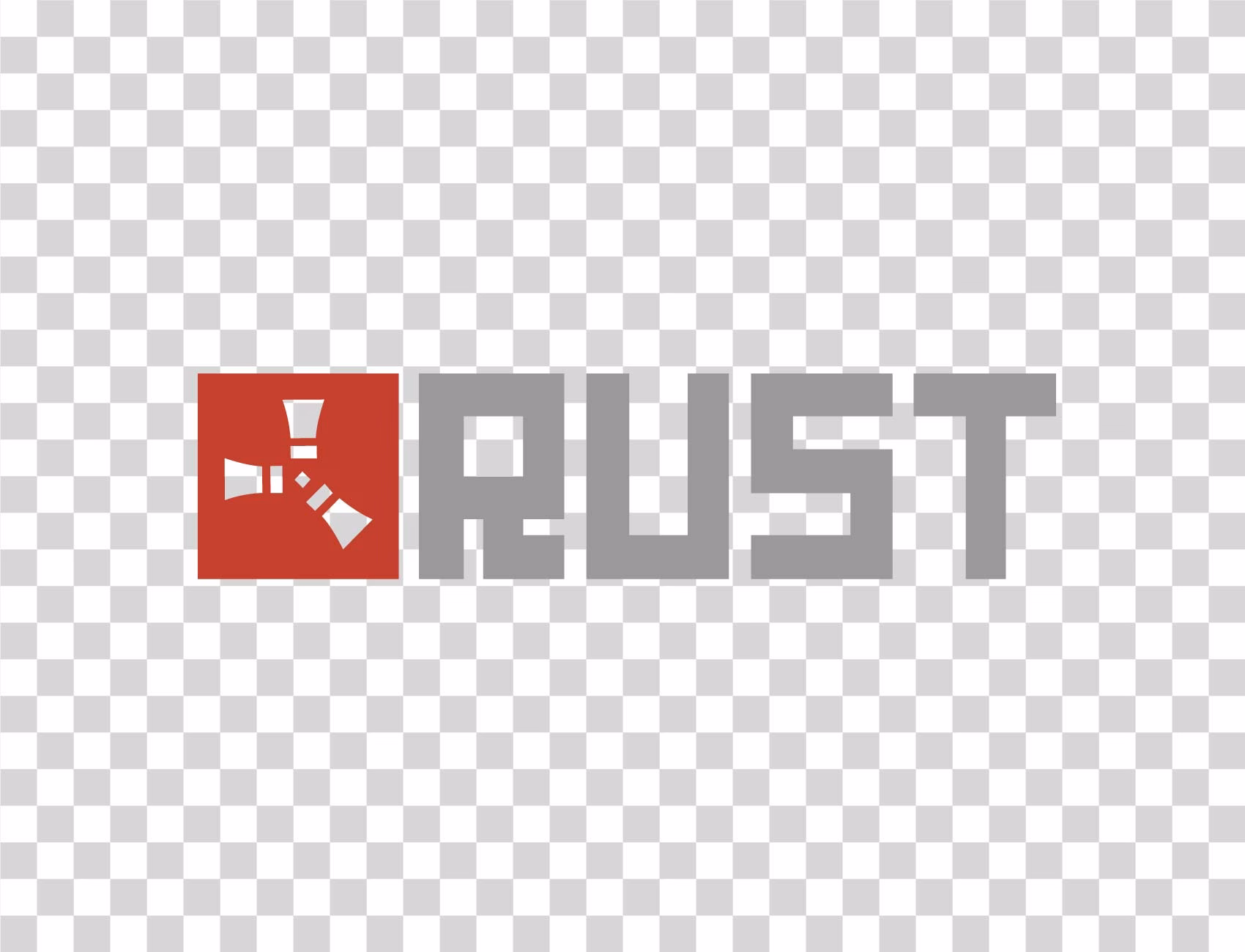 Rust Video Game Logo