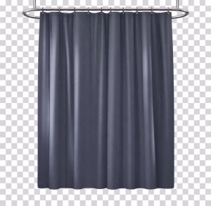 Shower Curtain Grey PNG For Download