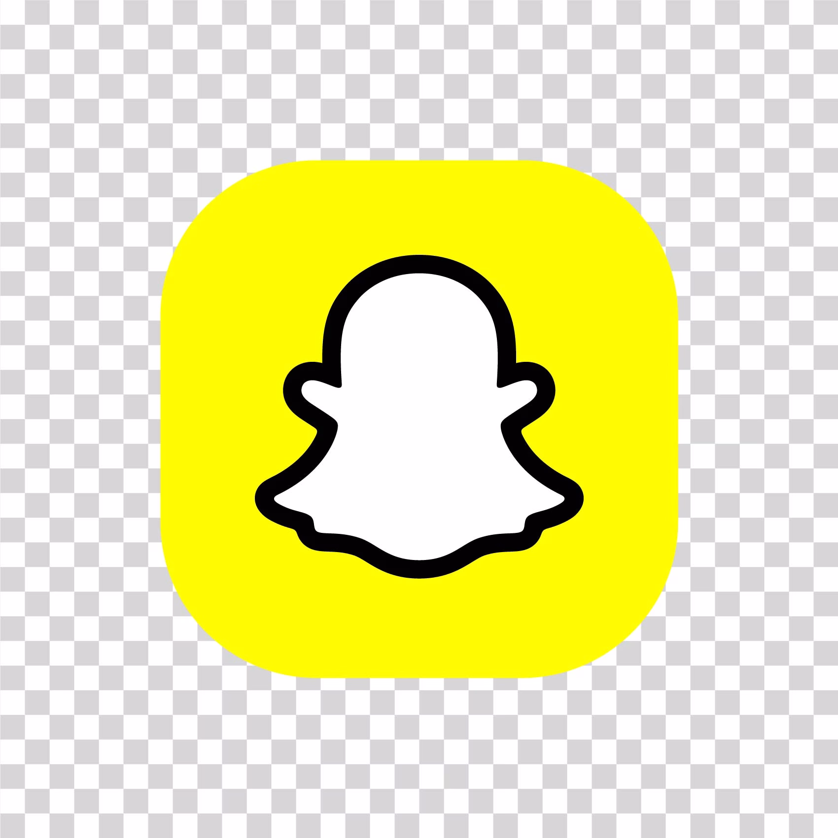 Snapchat Icon PNG Transparent for Download