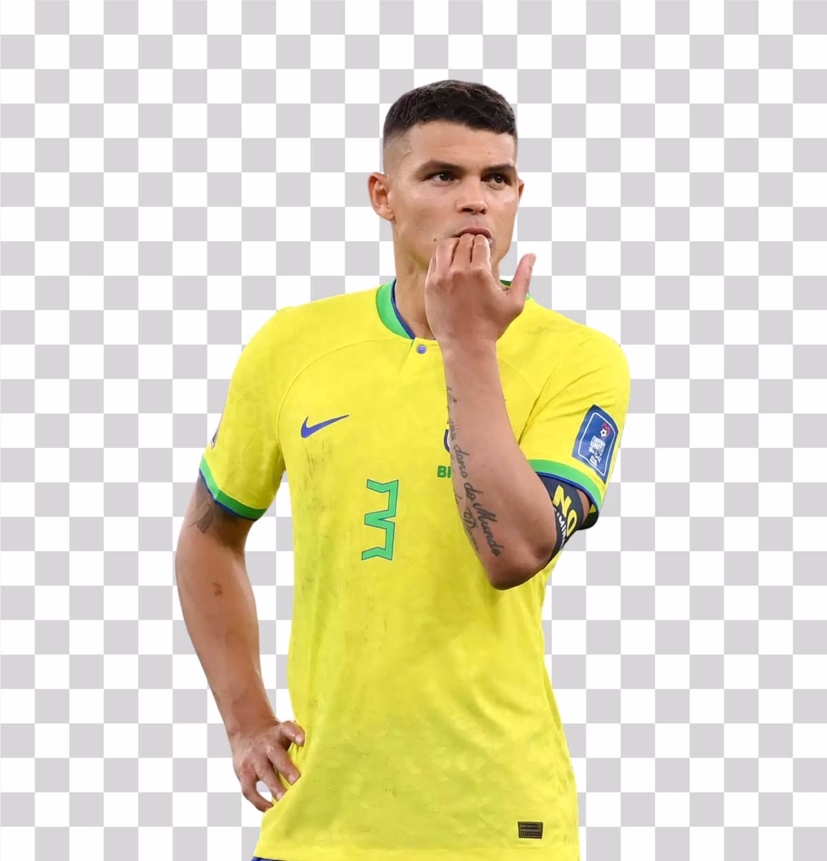 Thiago Silva Brazil PNG