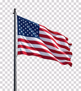 USA Flag, United States of America National Flag with Red and White Stripes and Blue Star Field USA-Flag-United-States-of-America