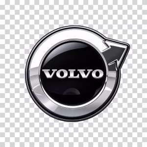 Volvo Metallic Logo, Chrome Automotive Brand Emblem Volvo-Metallic-Logo-8154